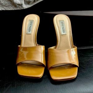 Steve Madden brown heels, size 7 1/2